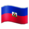 Haiti emoji on Samsung